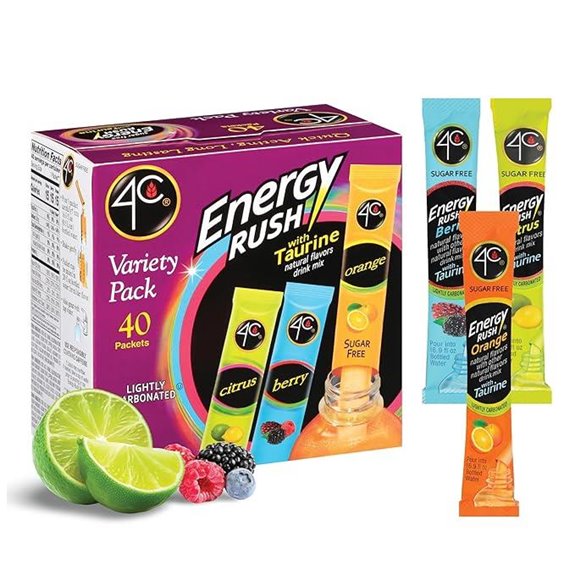 4C Energy Rush Stix Variety Pack (40)