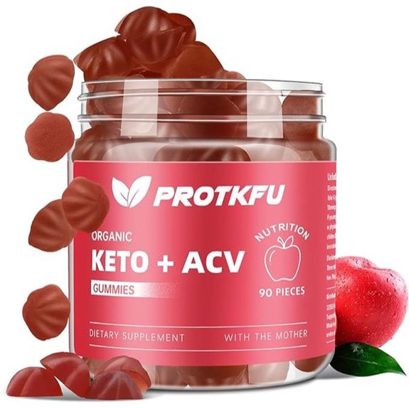 90 Count Keto ACV Gummies for Gut Health