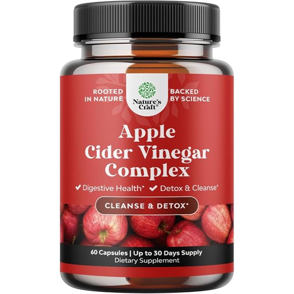 ACV Cleansing Capsules for Gut & Detox (30 Servings)