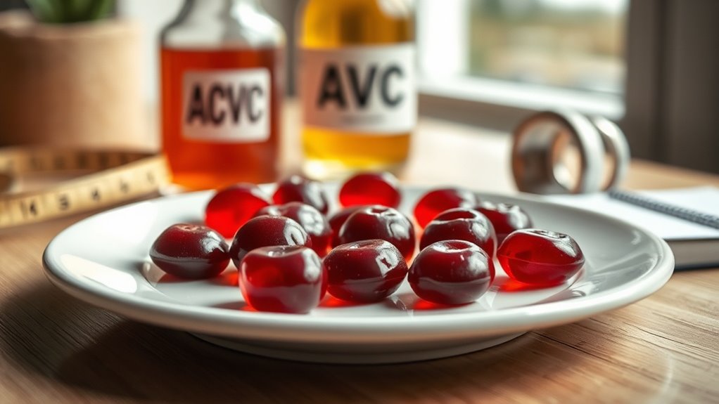 acv gummies dosage sweeteners gut support