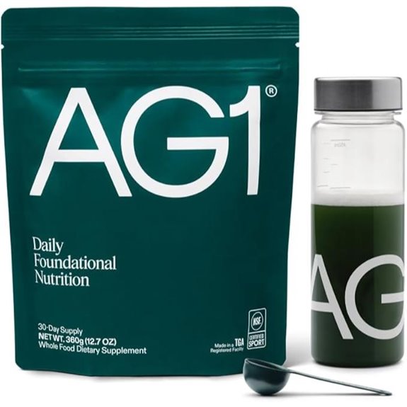 AG1 Greens Powder: Multivitamin Probiotic Gluten-Free Vegan Keto