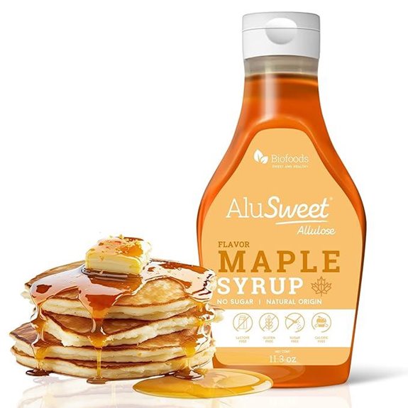 Alusweet Sugar Free Maple Syrup – 11.3 fl oz