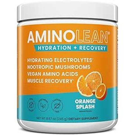 AminoLean Hydrating Electrolyte Powder for Recovery</analysis