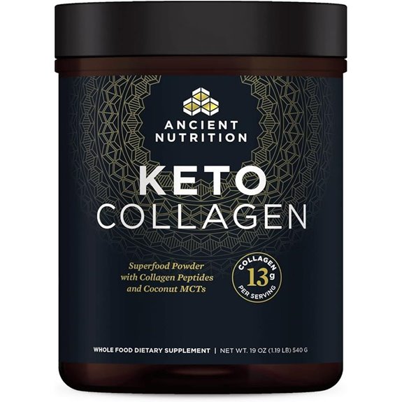 Ancient Nutrition Keto Collagen Powder Drink Mix (30 Servings)