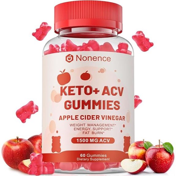 Apple Cider Vinegar Gummies for Weight Loss (60 Count)