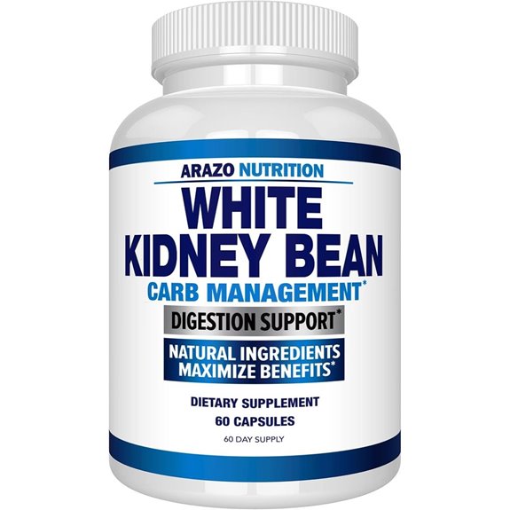 Arazo White Kidney Bean Extract — Carb Blocker & Fat Absorber