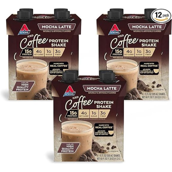 atkins mocha latte shake