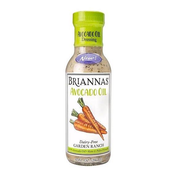 Avocado Oil Ranch Dressing Dairy-Free Keto (10 oz)