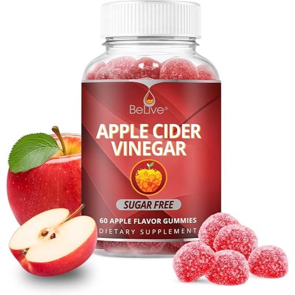BeLive Apple Cider Vinegar Gummies (60 Ct)