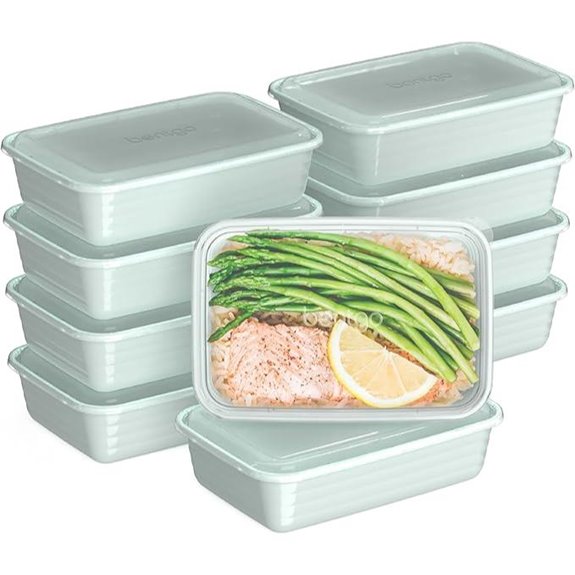 Bentgo Prep 20-Piece Meal Prep Containers with Lids