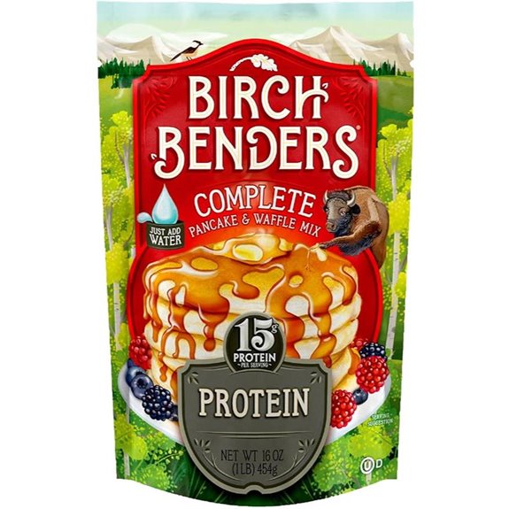 Birch Benders Pancake and Waffle Mix with Whey Protein 16 Oz