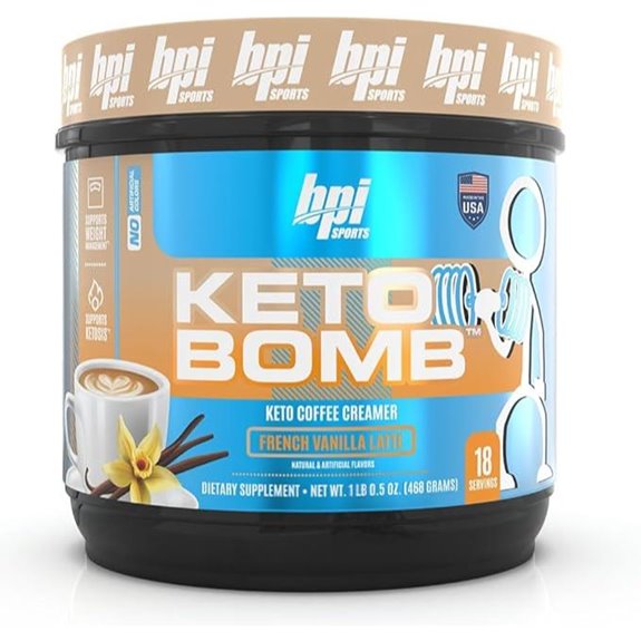 BPI Keto Bomb: Energy Hydration Fat Loss (French Vanilla)