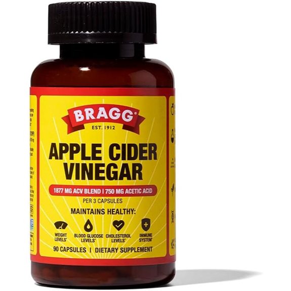 Bragg Apple Cider Vinegar Capsules with Vitamin D