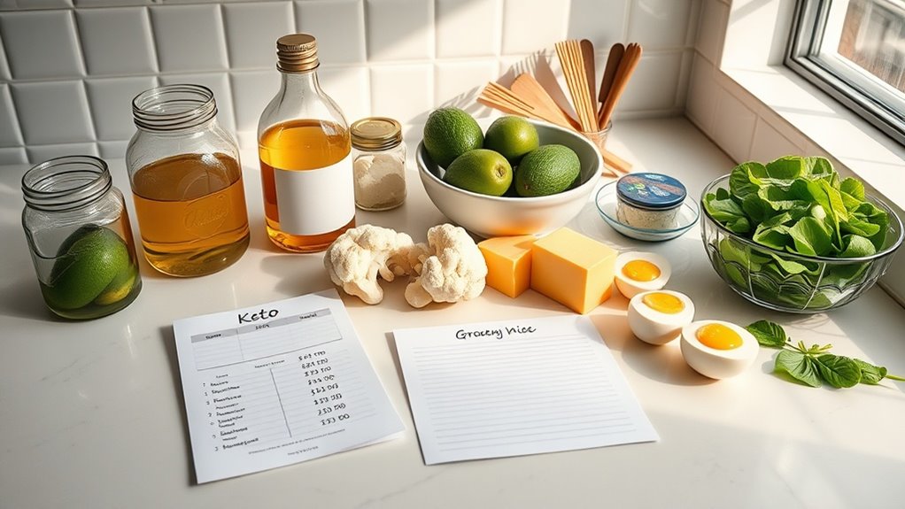 budget friendly keto grocery planning and tracking
