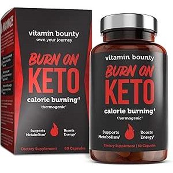 Burn On Thermogenic Keto Fat Burner - 60 Capsules