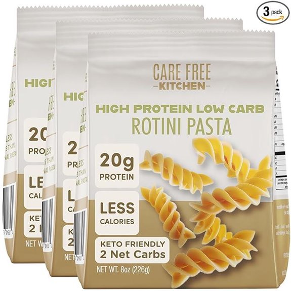 Care Free Keto Rotini Pasta 3-Pack (8 oz)