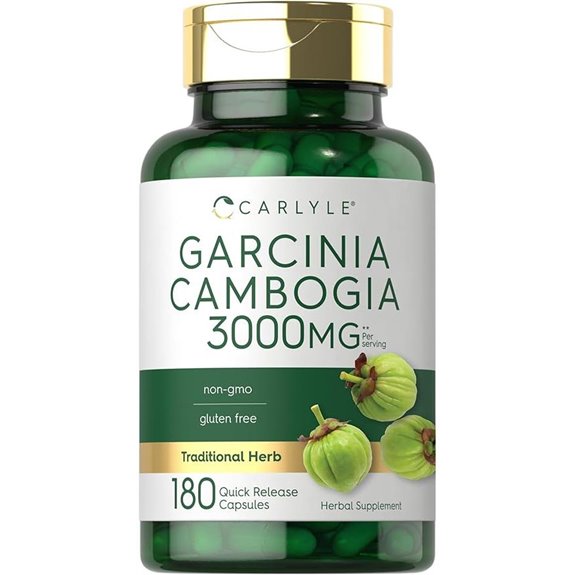 Carlyle Garcinia Cambogia Extract 3000mg Capsules