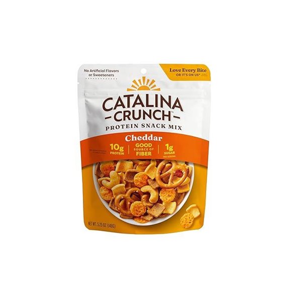 Catalina Crunch Protein Snack Mix: Cheddar 5.25 oz