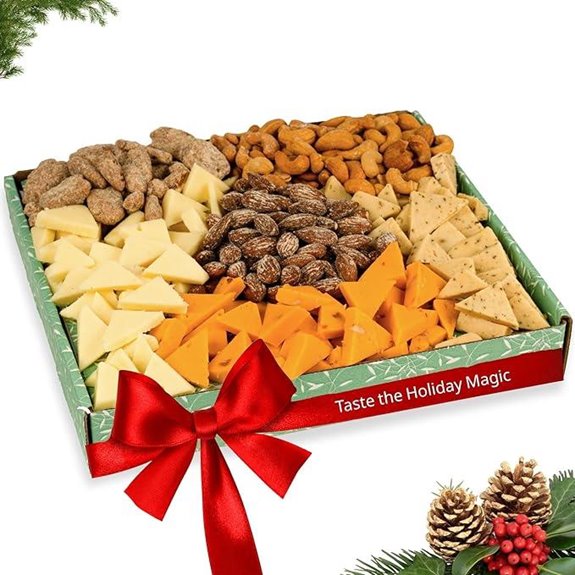 Cheese & Nuts Gift Basket for Any Occasion