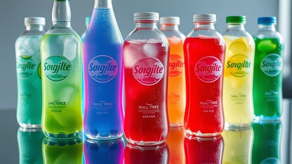 clear labels electrolytes calories allergens