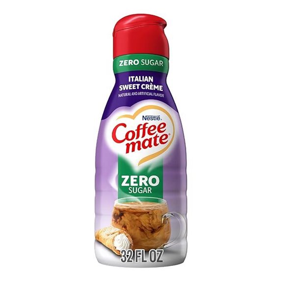 Coffee Mate Italian Sweet Cr&egrave;me Creamer Zero Sugar Gluten-Free