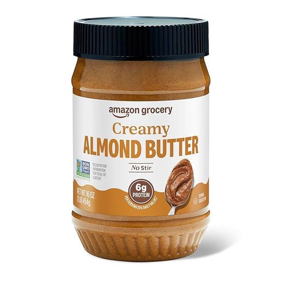 Creamy Almond Butter 16 oz (Amazon)