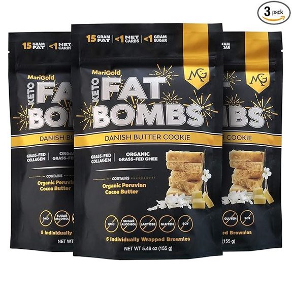 MariGold Keto Fat Bombs: Danish Butter Cookies (Gluten-Free)