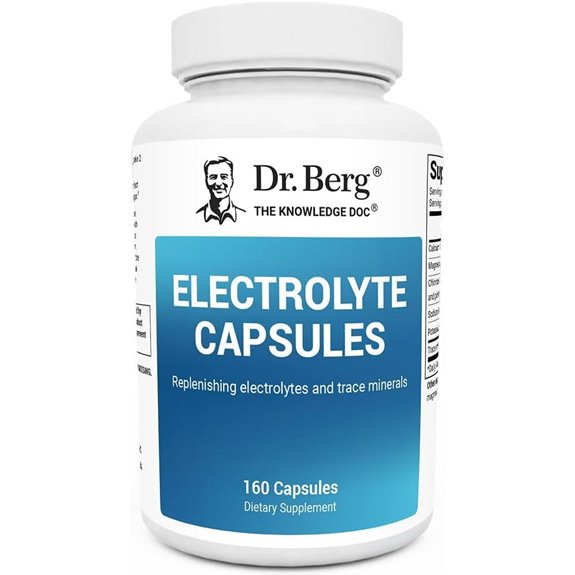Dr. Berg Electrolyte Capsules for Hydration (160)