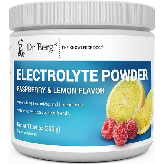 Dr. Berg Zero Sugar Hydration Electrolyte Powder (50 Servings)