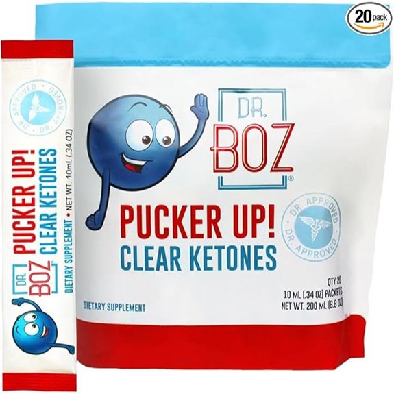 dr boz pucker up ketones