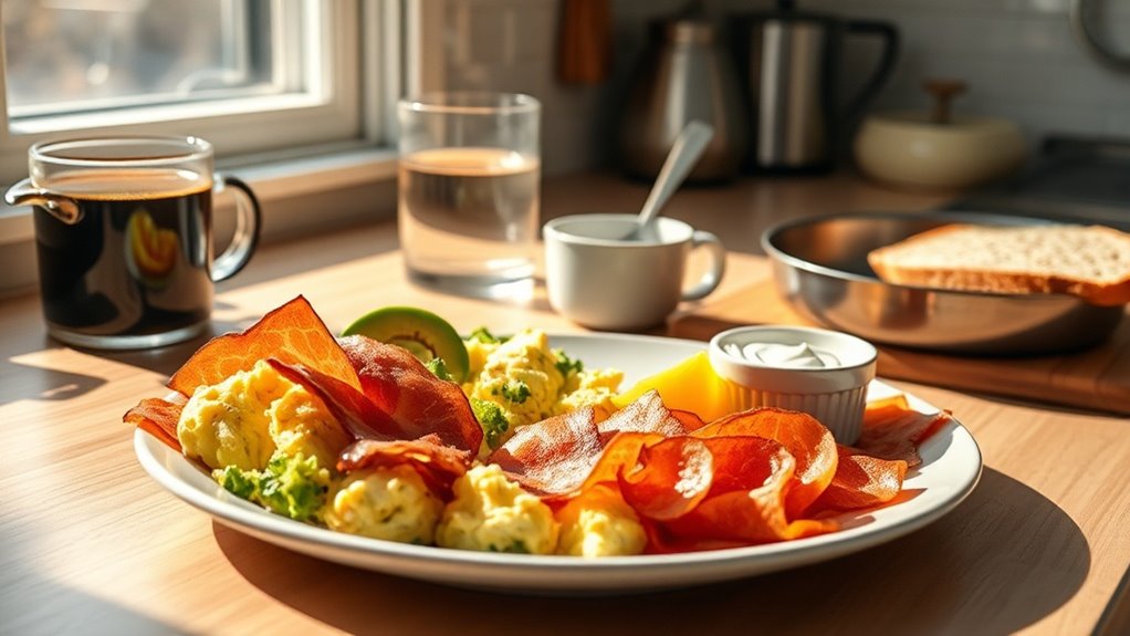 fast protein forward keto breakfasts