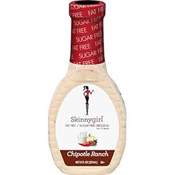 Skinnygirl Fat-Free Salad Dressing Sugar-Free Chipotle Ranch 8 Ounce