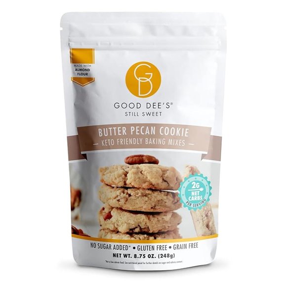 Good Dee's Butter Pecan Keto Cookie Mix (2g Net Carbs)