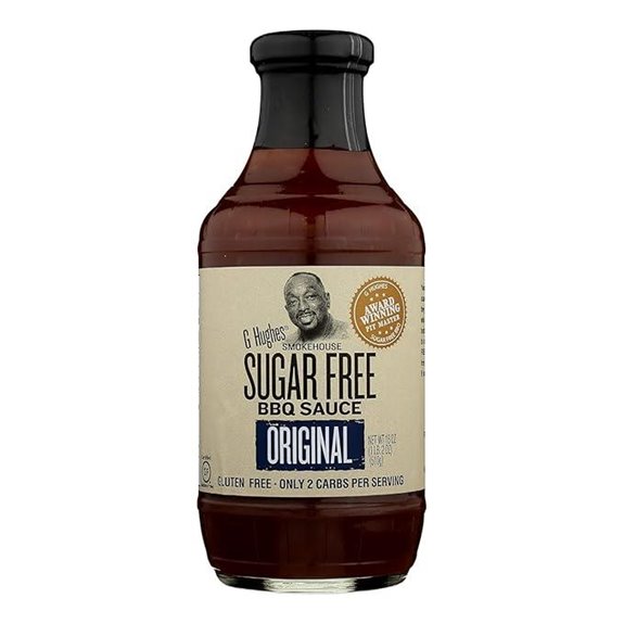 G Hughes Smokehouse Original Barbecue Sauce 18 oz