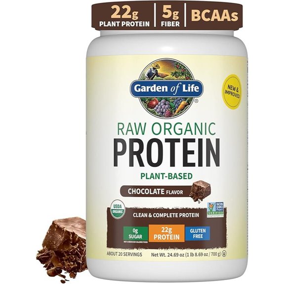 Garden of Life Vegan Protein Powder with Digestive Enzymes
