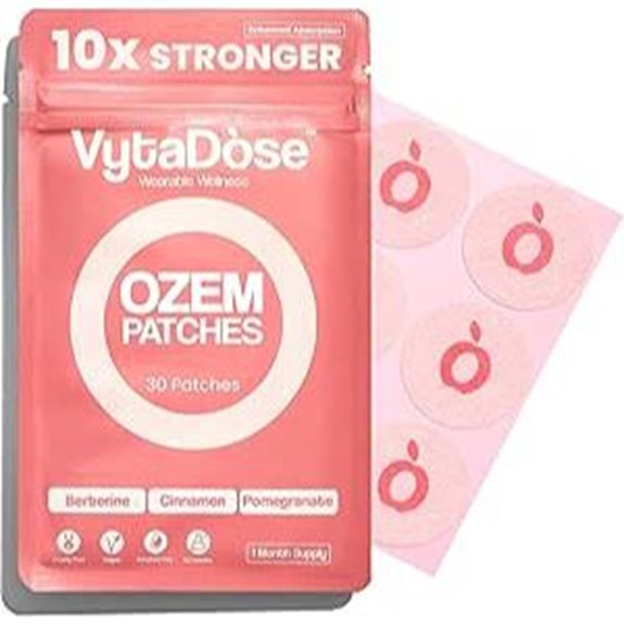 GLP-1 Patches: Stronger Berberine Green Tea Pomegranate