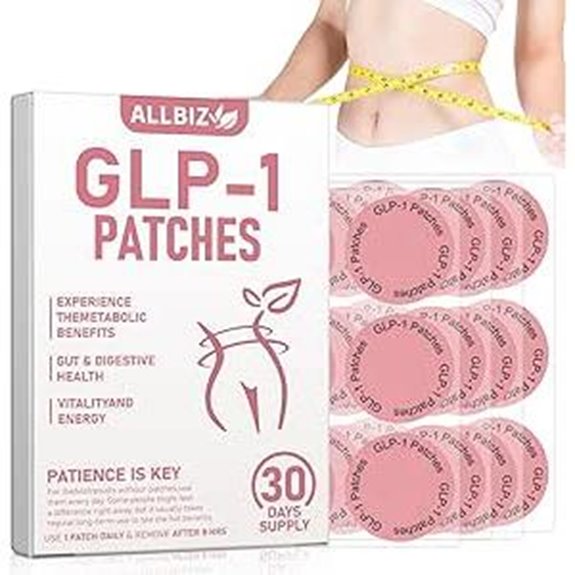 GLP-1 Patches: All-Natural Berberine Formula (30 Count)