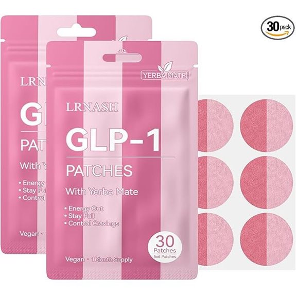 GLP-1 Patches with Yerba Mate – 60 Days Supply