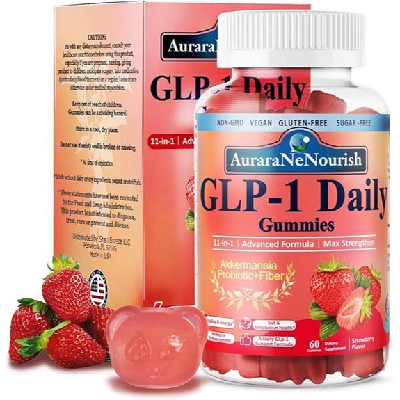GLP-1 Probiotic Gummies for Weight Management