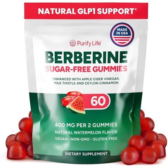 GLP-1 Weight Loss Berberine Gummies Complex