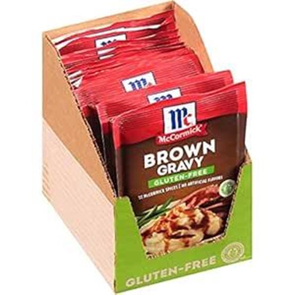 McCormick Gluten Free Brown Gravy Mix 0.88 oz (Pack of 12)