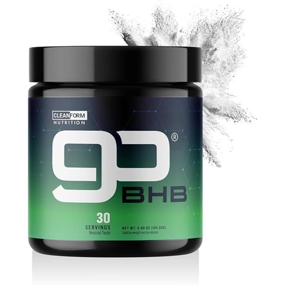 goBHB Clean Energy Powder with BHB Salts