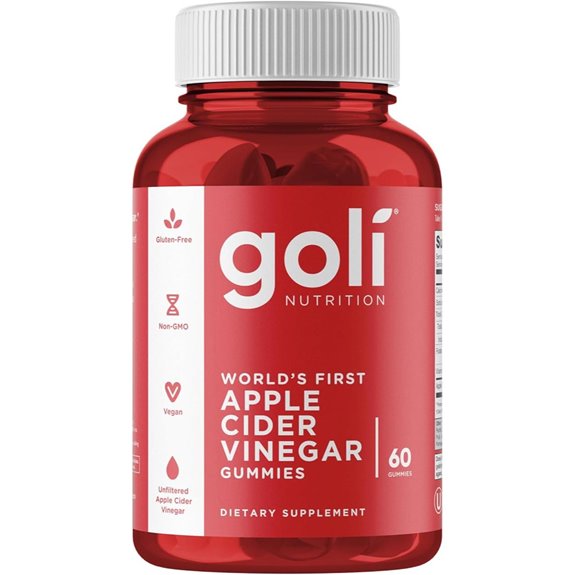 Goli Apple Cider Vinegar Gummies &ndash; 60 Count