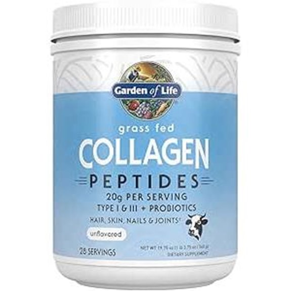 Garden of Life Grass Fed Collagen Powder Unflavored