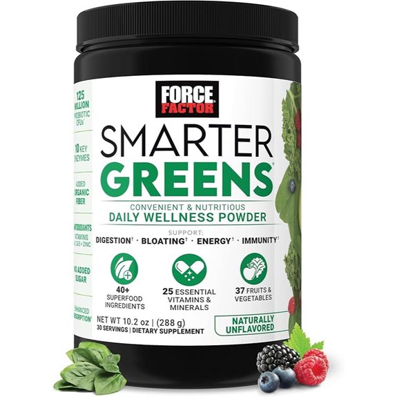 Greens Daily Wellness Powder with 40+ Superfoods Probiotics