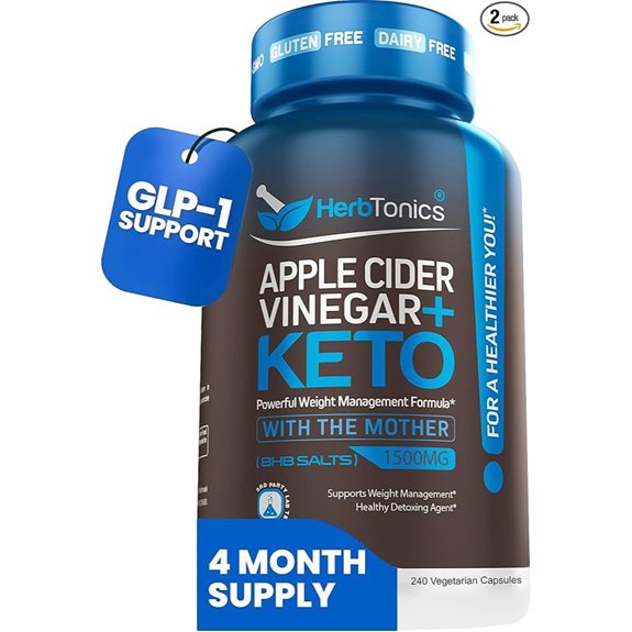 Herbtonics Apple Cider Vinegar Keto BHB Salts