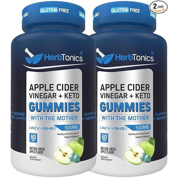 Herbtonics Keto ACV Gummies for Digestion & Detox