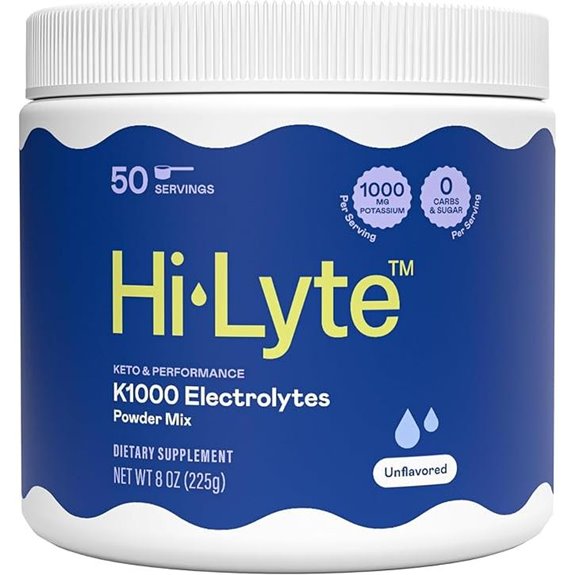 Hi-Lyte K1000 Electrolytes Powder Mix (Unflavored)