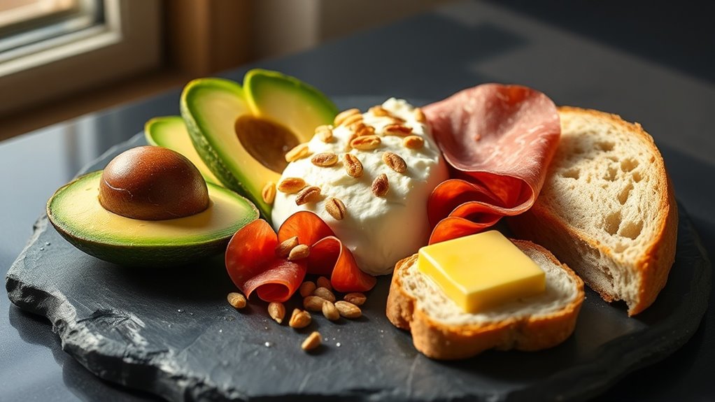 high fat meals boost satiety