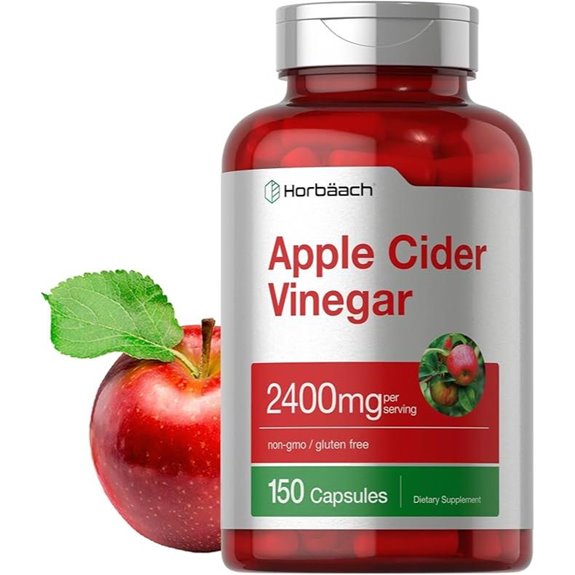Horb&auml;ach Apple Cider Vinegar Capsules 2400mg (150)